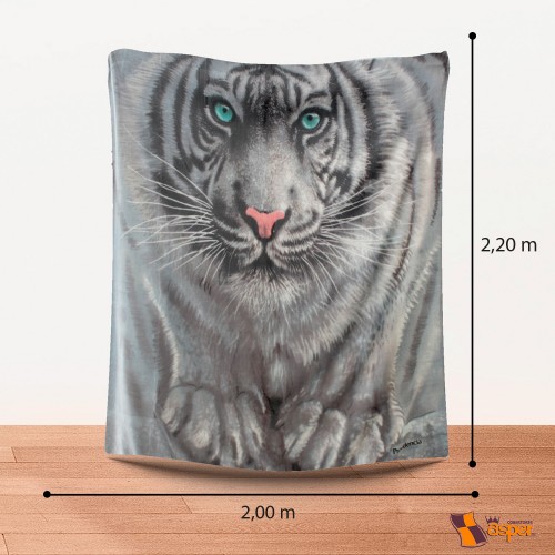 Cobertor- sobrecamero, LEON, Matrimonial