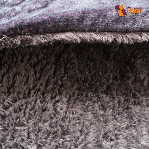 Cobertor- edredón CABALLOS con borrega, King size, 2,40 x 2,20 m.