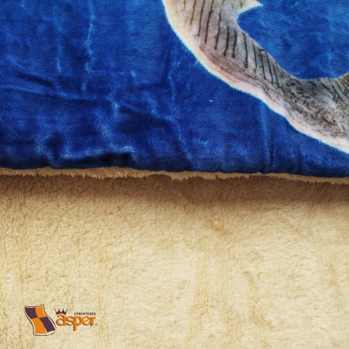 Cobertor- edredón  MOANA- borrega rosa, Matrimonial