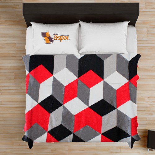 COBERTOR LIGERO DALI, MATRIMONIAL, 2,20 X 1,80 MTS.  