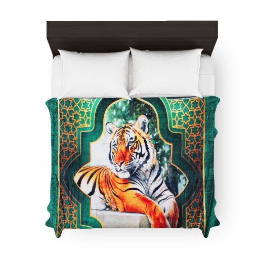 Cobertor- sobrecamero, TIGRE, QUEEN SIZE