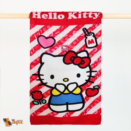 Toalla HELLO KITTY ROJO